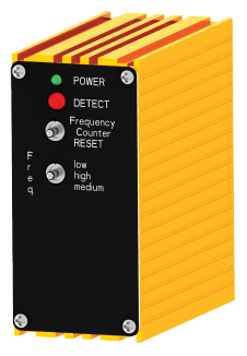 Commercial inductive loop vehicle detector for automatic door opening on vehicle approach