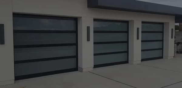 Raynor AlumaView full-view aluminum and glass commercial sectional door